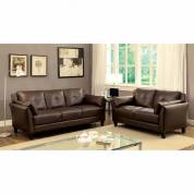 PIERRE 3 Pc Set SOFA + LOVE SEAT + CHAIR BROWN (ETA -Mid  Feb) CM6717BR-GROUP3